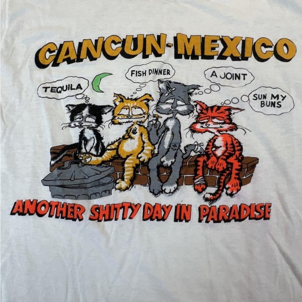 Vtg Cancun Tee